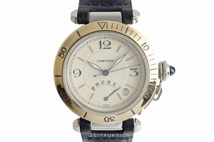 Cartier Pasha steel / gold automatic Kal. 050 Ref. 1033