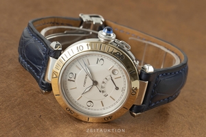 Cartier Pasha steel / gold automatic Kal. 050 Ref. 1033