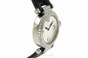 Cartier Pasha 18 ct white gold quartz Kal. 690 Ref. 2813