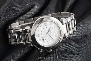 Cartier Pasha 18 ct white gold automatic Kal. 120 Ref. 2398