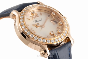 Chopard Happy Sport 18 ct red gold quartz Ref. 4183