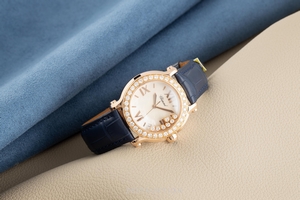 Chopard Happy Sport 18 ct red gold quartz Ref. 4183