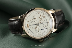 Jaeger-LeCoultre Duometre chronograph 18 ct gold manual winding Kal. 380 Ref. 600.2.28.5