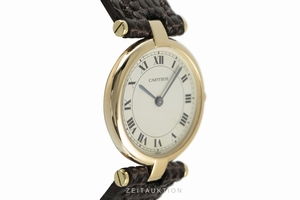Cartier Vendome 18 ct gold quartz Kal. 81 Ref. 881002