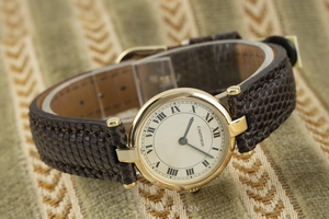 Cartier Vendome 18 ct gold quartz Kal. 81 Ref. 881002