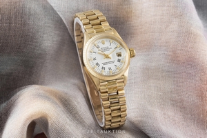 Rolex Lady Datejust 18 ct gold automatic Kal. 2030 Ref. 6927 VINTAGE