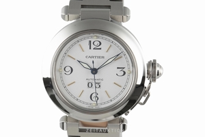 Cartier Pasha steel automatic Kal. 052 Ref. 2475