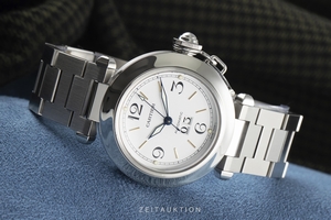 Cartier Pasha steel automatic Kal. 052 Ref. 2475