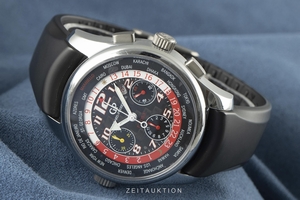 Girard Perregaux Ferrari chronograph titanium automatic Kal. 3387 Ref. 49800