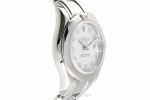 Rolex Datejust 18 ct white gold automatic Kal. 2235 Ref. 80329