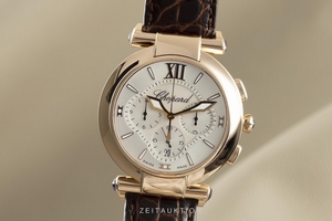 Chopard Imperiale chronograph 18 ct red gold automatic Kal. 1185 Ref. 384211-5001