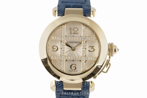 Cartier Pasha 18 ct gold automatic Kal. 120 Ref. 2399