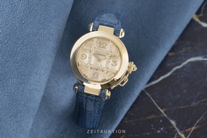 Cartier Pasha 18 ct gold automatic Kal. 120 Ref. 2399