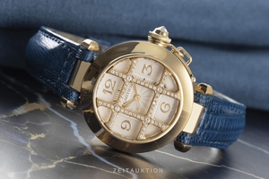 Cartier Pasha 18 ct gold automatic Kal. 120 Ref. 2399