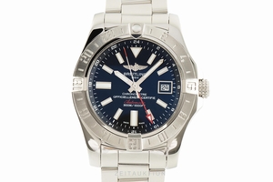 Breitling Avenger II GMT steel automatic Kal. B32 Ref. A32390