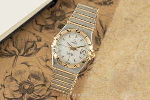 Omega Constellation steel / gold automatic Kal. 2520 Ref. 1392.30.00, 766.1201