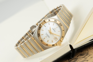 Omega Constellation steel / gold automatic Kal. 2520 Ref. 1392.30.00, 766.1201