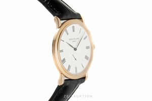 Patek Philippe Calatrava 18 ct red gold manual winding Kal. 215 Ref. 5119