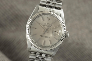 Rolex Datejust steel / white gold automatic Kal. 3035 Ref. 16014