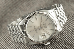 Rolex Datejust steel / white gold automatic Kal. 3035 Ref. 16014
