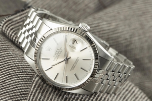 Rolex Datejust steel / white gold automatic Kal. 3035 Ref. 16014
