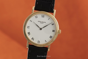 Patek Philippe Calatrava 18 ct gold manual winding Kal. 240 Ref. 3992