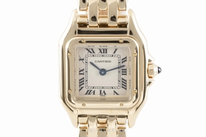 Cartier Panthere 18 ct gold quartz Kal. 157 Ref. 86691