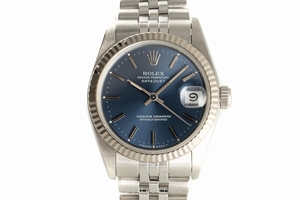 Rolex Datejust steel / white gold automatic Kal. 2135 Ref. 68274