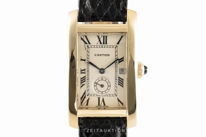 Cartier Tank Americaine 18 ct gold quartz Kal. 11 Ref. 811905
