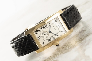 Cartier Tank Americaine 18 ct gold quartz Kal. 11 Ref. 811905