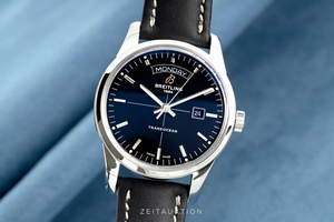 Breitling Transocean steel automatic Kal. B45 Ref. A45310
