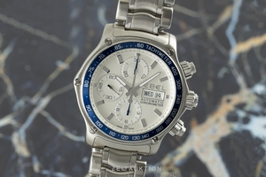 Ebel Discovery chronograph steel automatic Ref. E9750L62