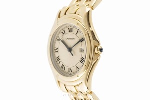 Cartier Cougar 18 ct gold quartz Kal. 87 Ref. 887904