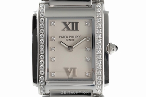 Patek Philippe Twenty 4  steel quartz Kal. E15 Ref. 4910/10