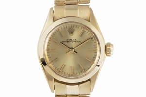 Rolex Oyster Perpetual 18 ct gold automatic Kal. 1161 Ref. 6618