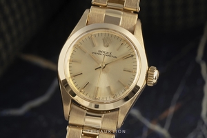 Rolex Oyster Perpetual 18 ct gold automatic Kal. 1161 Ref. 6618