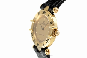 Omega Constellation 18 ct gold quartz Kal. 1455 Ref. 595.0102