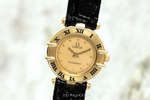 Omega Constellation 18 ct gold quartz Kal. 1455 Ref. 595.0102