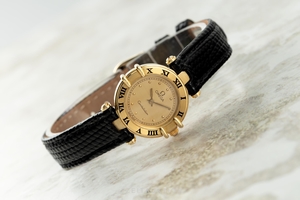 Omega Constellation 18 ct gold quartz Kal. 1455 Ref. 595.0102