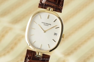 Patek Philippe Ellipse 18 ct gold quartz Kal. E23C Ref. 3930