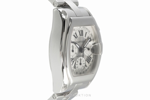 Cartier Roadster chronograph steel automatic Kal. 8510 Ref. 2618