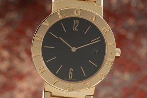 Bvlgari Bvlgari 18 ct gold quartz Kal. 732MBEG Ref. BB33GG