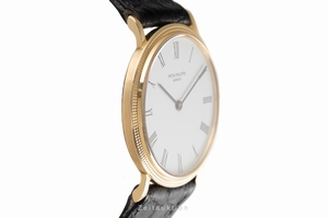Patek Philippe Calatrava 18 ct gold quartz Kal. E27 Ref. 3744