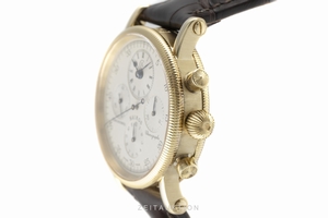 Chronoswiss Kairos chronograph 18 ct gold manual winding Ref. CH7221