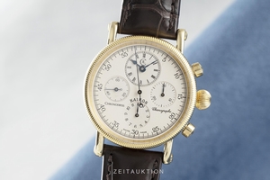 Chronoswiss Kairos chronograph 18 ct gold manual winding Ref. CH7221