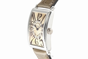 Franck Muller Long Island 18 ct white gold quartz Ref. 950QZ