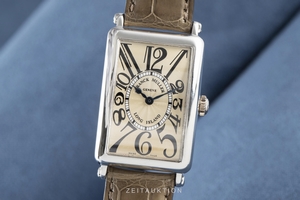Franck Muller Long Island 18 ct white gold quartz Ref. 950QZ