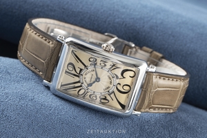 Franck Muller Long Island 18 ct white gold quartz Ref. 950QZ