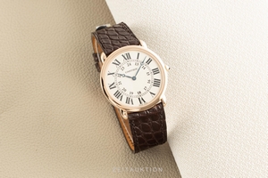 Cartier Ronde Louis 18 ct gold manual winding Kal. 430MC Ref. W6800251, 2889