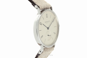Nomos Tangente steel manual winding